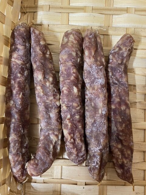 Saucisse sèche d auvergne Limagne Légumes